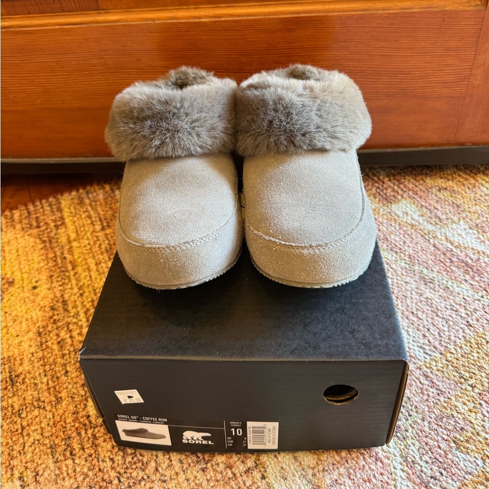 Sorel Women’s Go Coffee Run Slipper EUC